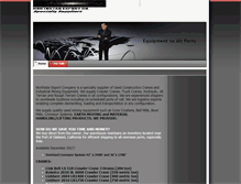 Tablet Screenshot of northstarexport.com